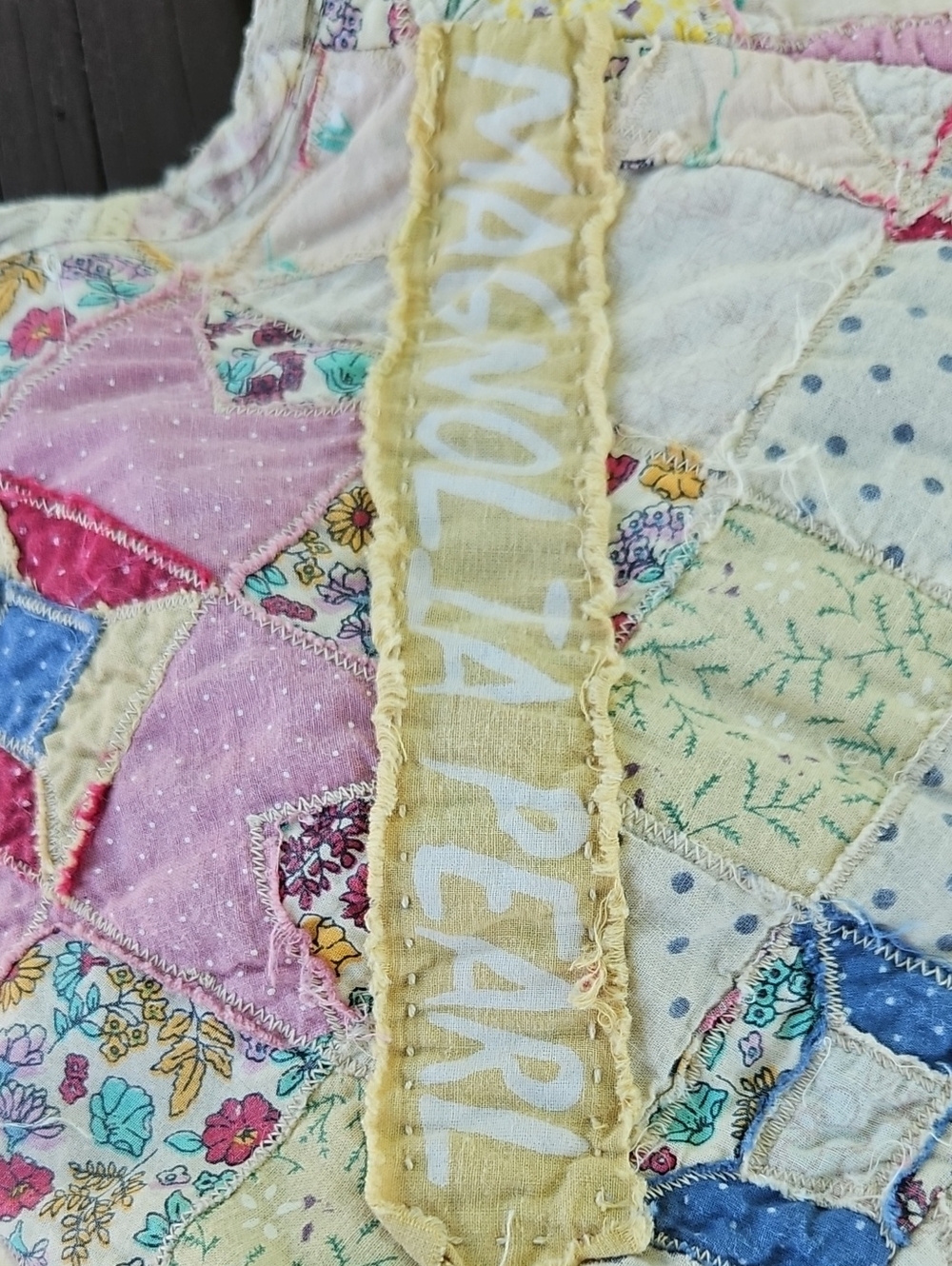 Magnolia Pearl Patchwork Quilted Jacket, OSFM - Picture 7 of 13